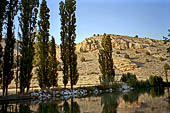 Hoces del ro Riaza, Montejo Spagna - Il fiume che scorre nel fondovalle